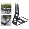 Steel Solid Bike Parking Rack Sturdy Floor Stand Folding Holder Storage Rack
