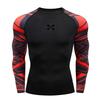 Men's Compression Gym Wear Swim T Shirt Wholesale Men Gym Wear Slim Fit Rash Guard Compression T Shirt