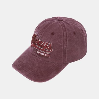 Squaz Lettering Baseball Cap Casual Ball Cap Fashion Hat SDDU018