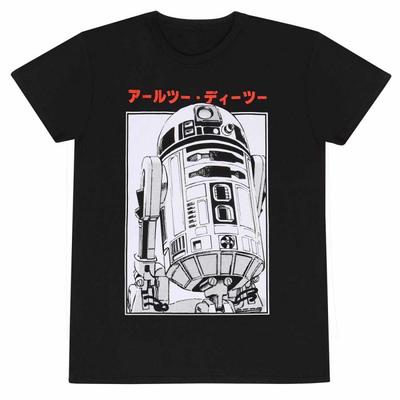 STAR WARS Camiseta adulta unissex Katakana R2-D2