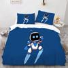 Astro Bot Cute Cartoon Bedding Set Duvet Set Single Double Bed King Size Bed Set Adult Boys Bedroom Duvet Cover Pillow Case