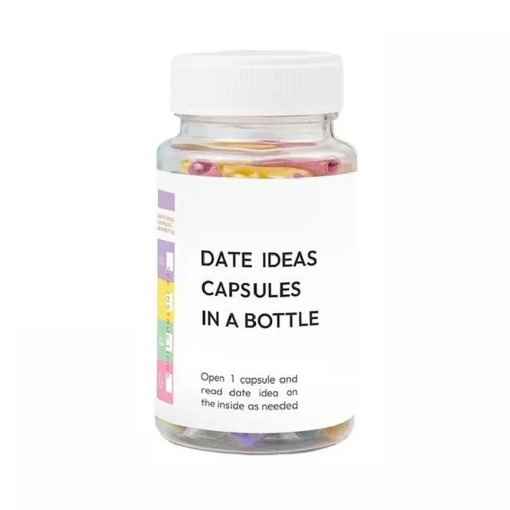 

Innovative Love Pills Bottle Creative Feelings Scripture Jar Love Letter