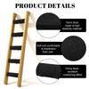 5Pcs Ladder Liner With Adjustable Strap Anti-Slip Pad Double-Layer Liner Fasteners Foam Pads For Home Improvement