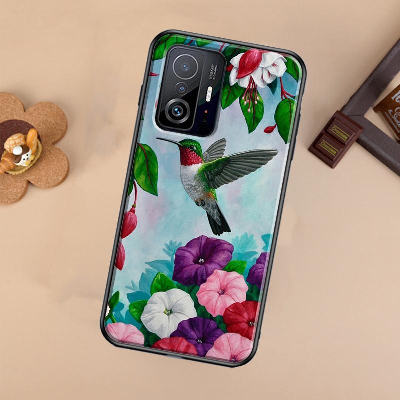 Garden Birds For POCO X5 X4 X3 F5 Pro M4 M5s F3 F4 GT C40 Phone Case For Xiaomi 12T 11T 13 Pro 12 Lite