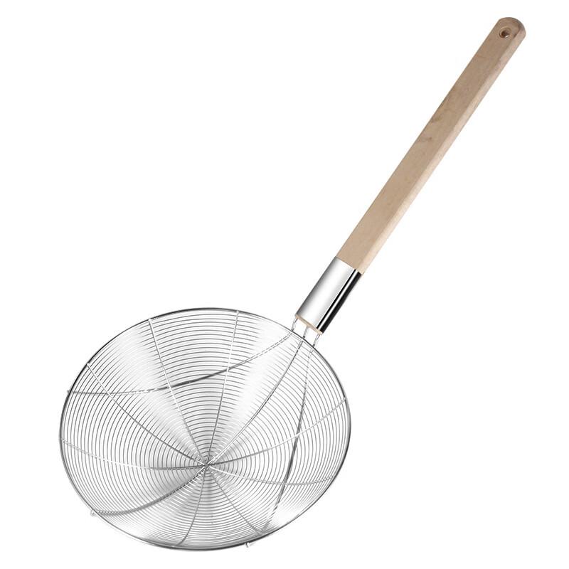 Stainless Steel Wire Mesh Skimmer and Strainer Spoon