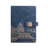 Elegant Leather Chinese Style Business Notebook with Gift Box - Ideal for Meetings