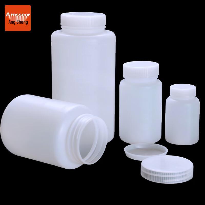 Angsheng PE Plastic Reagent Bottles with Screw Caps