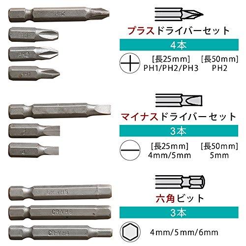 Iris Ohyama Electric Screwdriver Rechargeable Lightweight RD110-R Red