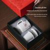 Chaxun Gilded Ceramic Office Mug
