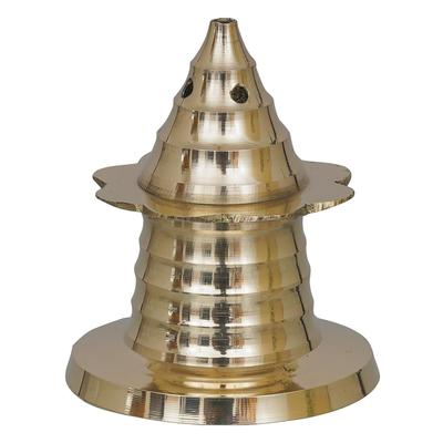 Incense Stick Holder, Traditional Golden Brass Incense Stick Holder Agarbatti Stand,