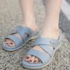 Women's Sandal Comfortable And Lightweight Casual Flat Shoes Beach Sandals Ladies Fashion Platform Flat Comfortable Slip On