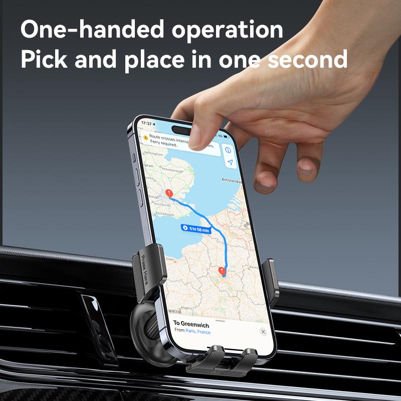 YESIDO C251 Air Vent Car Phone Holder for 4.8-7.2 Inch Phones,360-Degree Rotation