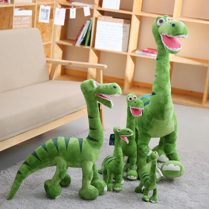 Green Cute Dinosaur Plush Toy Cartoon Sleep Pal Girls Childrens Birthday Gift
