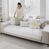 Sofa Cushion Summer Seat Cushion for Summer Sofa Cover Non-Slip Backrest Armrest Cover Towel
