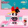 Portachiavi Peluche Powerpuff Girls - Ciondolo Carino Cartone Animato Bubbles Regalo di Compleanno