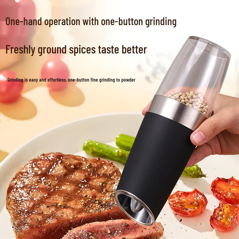 Abdo Gravity-Sensing Electric Pepper Grinder