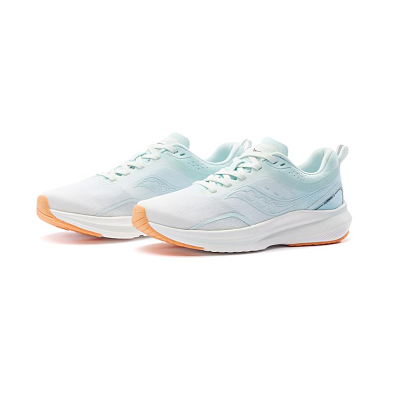 SAUCONY Humming Hummingbird 3 Cushioning, Wear Resistant Low Top Running Shoes Unisex Green Saucony S28189-1