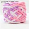 Thick yarn for knitting with hands, 6mm, 100g