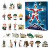 Advent Calendar Contains 24 Gifts, Cute Figures Doll Advent Calendar, Countdown Calendar With Surprise Toys,  Collectible Figures Gift For Kids