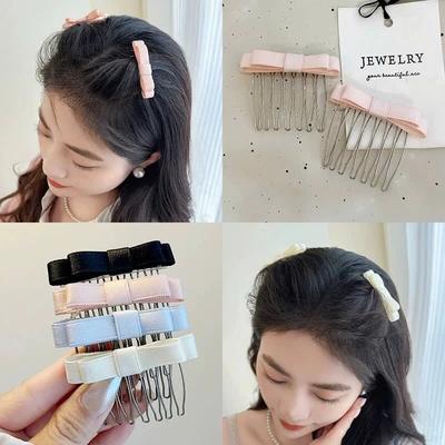 Women' Hair Accessory 2pcs for Detangling Hair Hair Clip for Sideburns Women's Hair Clip Inverted Comb with Anti-slip Function Hair Comb Jewelry