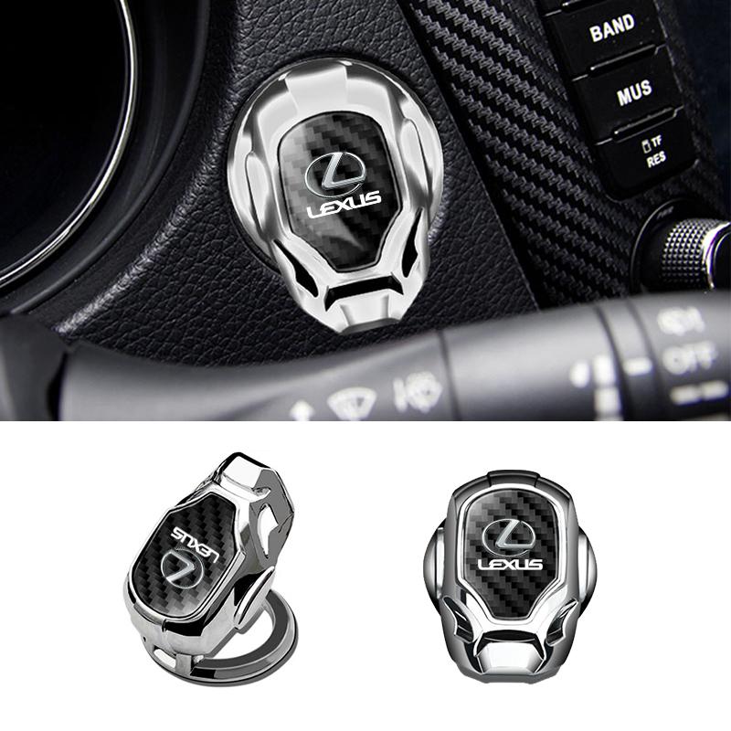 1pcs Car One-Click Start Buttons Protective Cover Decoration For Lexus F-SPORT ES RX NX LS UX LM LX GX LC RZ IS CT GS RC HS SC