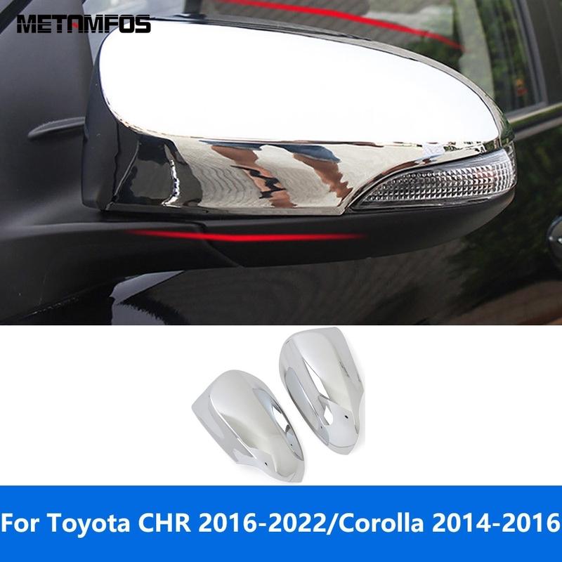 Rearview Cover Trim For Toyota C-HR CHR 2016- /Corolla 2014-2016 Carbon Fiber Side View Mirror Protector Car Accessories