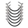 Effects Cables Guitar Pedal Cables Audio and Musical Instrument Guitar Cables L-Shaped Plug Effects Cables