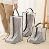 Boot Storage,Portable Short Boots and Tall Boots Storage or Protector Bag,Shoe Dust Bags,Shoe Sleeves for Travel,Clear Cover