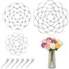 Flower Arrangement Holder,Metal Floral Grid Used for Vase Flower Arrangement Art Wire Frog Insert for Vase Stems Bouquets Plant