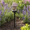 Mushroom Solar Lights, Mushroom House Statue, Fairy Cottage Garden Stake Lights, Waterproof Outdoor Landscape Lights for Yard Patio Lawn Pathway