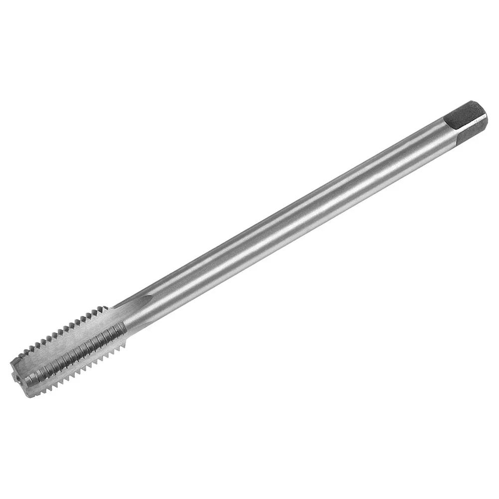 HSS 6542 Tap Square Shank Width 6.2 Mm Extra Long Tapping Tool 1.5 Thread Pitch 130mm Length Tapping Tool 4 Chip Flutes