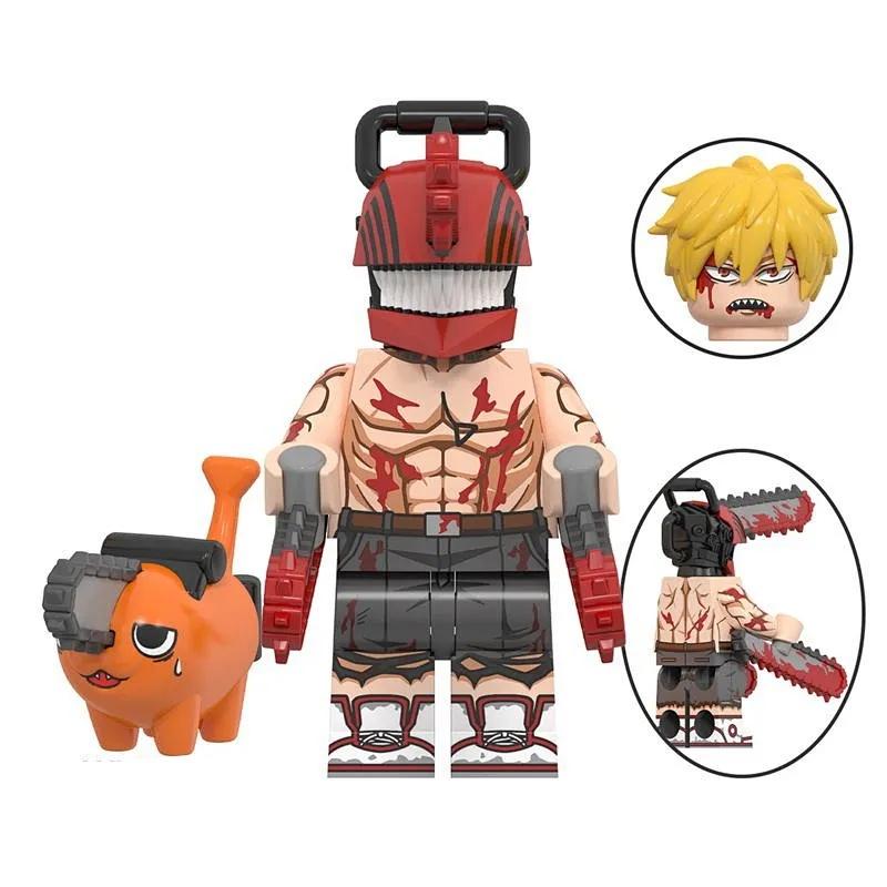 Chainsaw Man Third-party Assembly Small Particle Toy