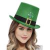 StPatrick Day Decoration Top Hat Lucky Shammock Tall Hat Festival Props Headwear