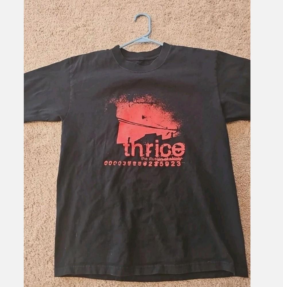 

Классическая футболка группы Thrice Унисекс Унисекс S-4XL Футболка L