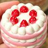 Simulated Cake Squeeze Toy Soft Slow Rising Toy Rainbow Layer Cake Slice Stress Relief Sensory Toy for Adults Kids