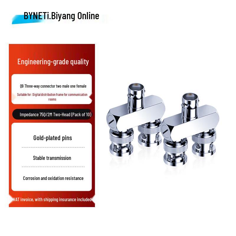 BYNET E1 75 Ohm Coaxial DDF Connectors & Adapters