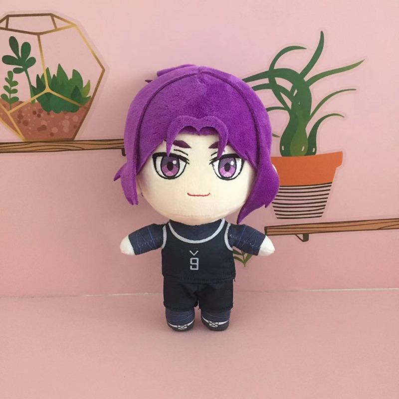 20cm Blue Lock Plüschtier Set Jieshi Yi Nagisa Seishiro Mikage Reo Weiches und Niedliches Stofftier Geeignet Als Geschenke Für Fan-Sammlung 20cm