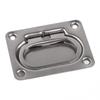 Easy Install Stainless Steel Flush Hatch Handle for Various Marine Uses