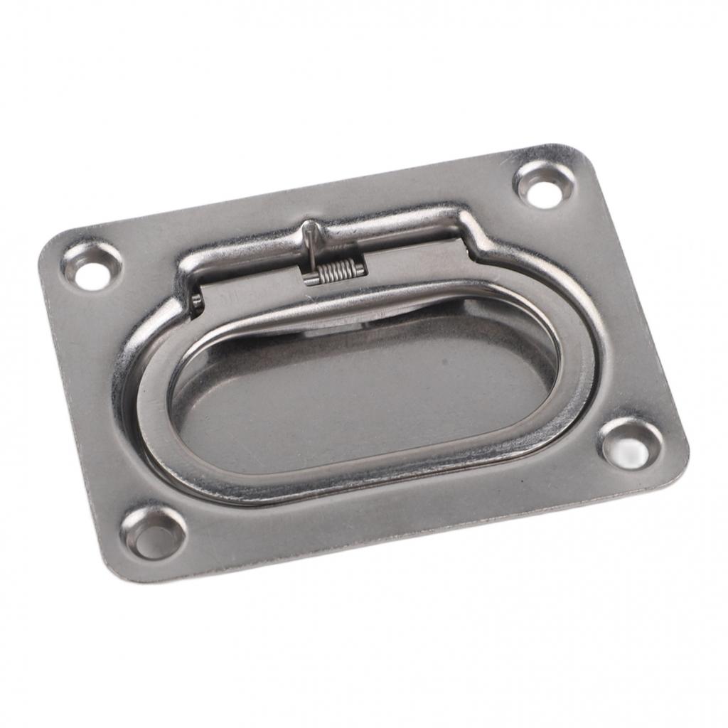 Easy Install Stainless Steel Flush Hatch Handle for Various Marine Uses