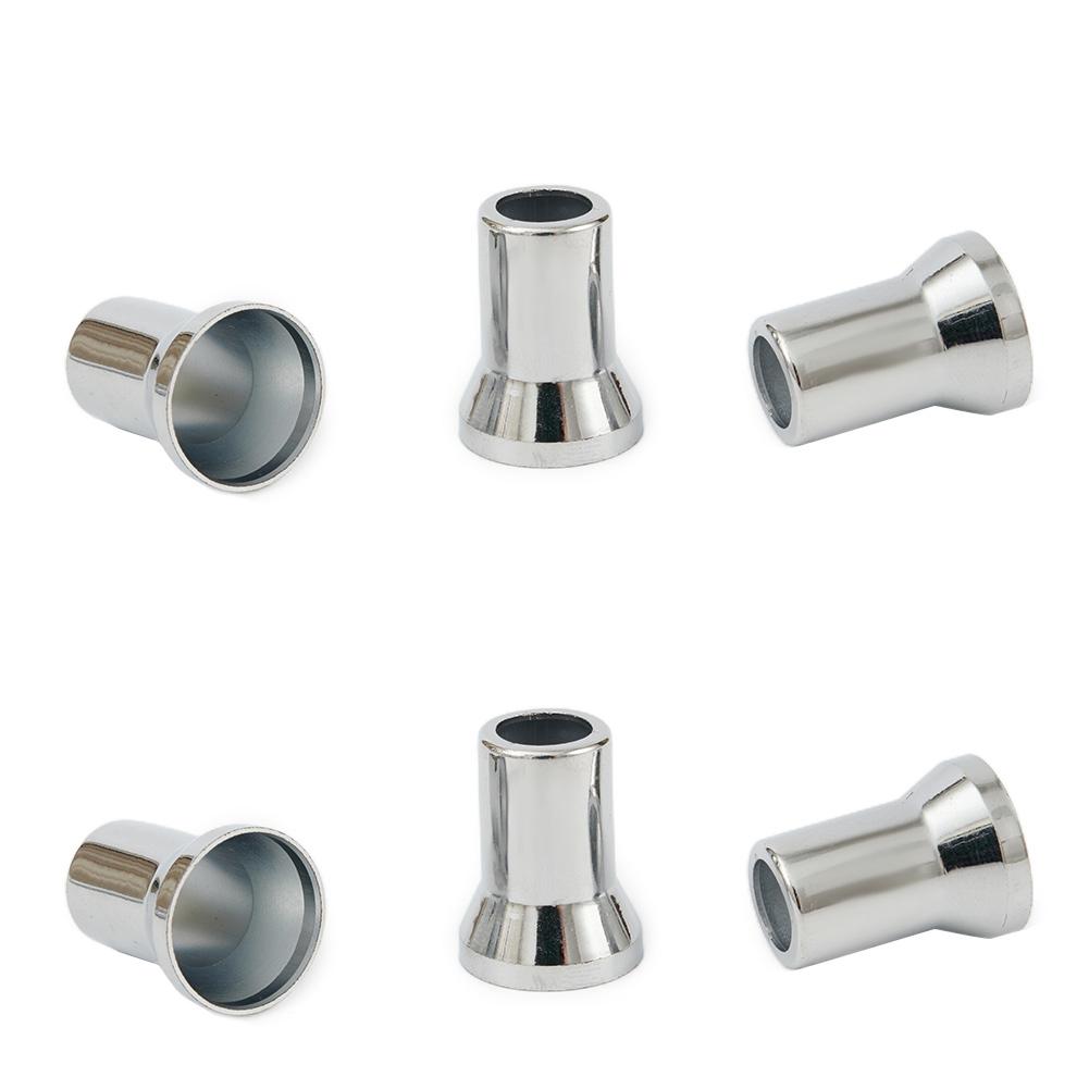 TR413 Chrome Car Truck Tire Wheel Tyre Valve Stem Hex W/ Sleeve Covers Hot Sale Left Right Front Rear Auto Accessories