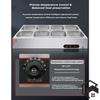Commercial Fast Food Insulation Table 304 Stainless Steel Electric Heating Table Auto Temperature Control Food Container