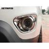 Front Fog Light Lamp Cover Trim For Jeep Compass 2011-2014 2015 2016 Chrome Foglight Frame Protector Accessories Car Styling
