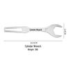 Universal Multi-functional Cylinder Wrench for CO2, Oxygen, and Argon Valves