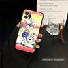 Cartoon D-Diddl For Iphone 17 16 15 14 11 12 13 Pro Max Plus Cute Art Phone Case Cover