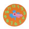 Early Learning Developmental Educational Toy Foam Clock Jigsaw Kids Puzzle Gift