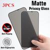 2 stuks Mat Anti-Glare Gehard Glas voor iPhone 17 16 15 14 13 12 11 Pro Max Air XR XS Max 8 7 Plus SE Anti-Spy Schermprotector