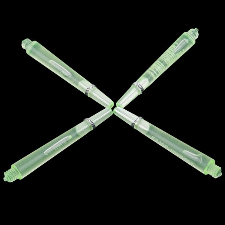 12 Pieces Clear Dart Shaft Color Frosted Rod Knight Darts