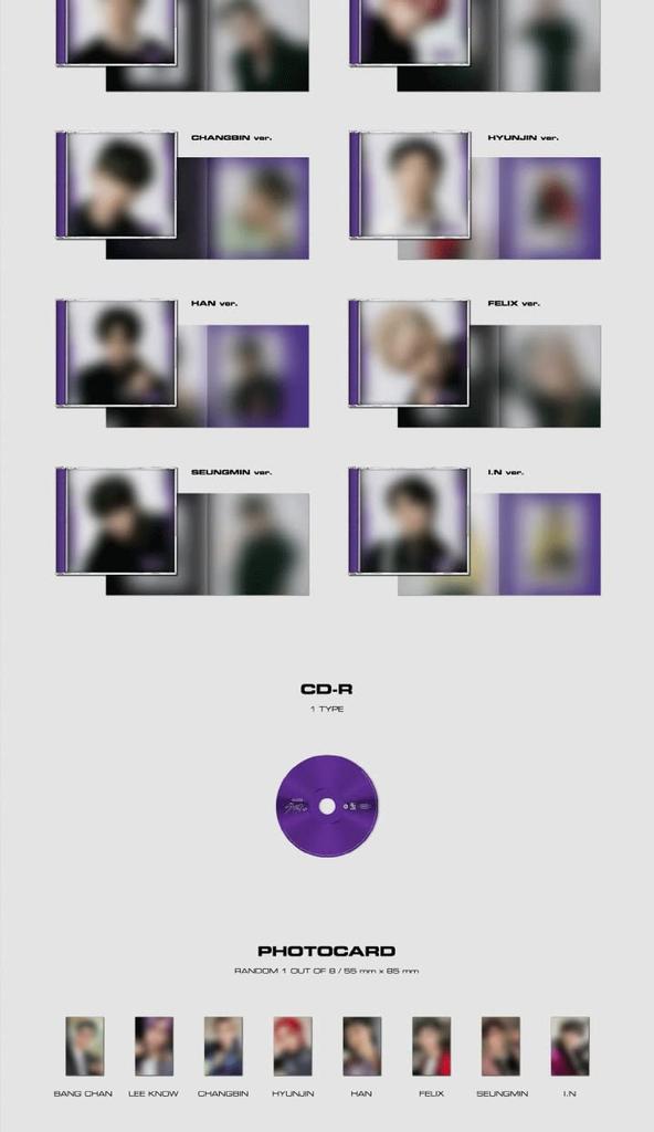 Stray Kids Oddinary 6th Mini Album Jewel Case Random Version Photo Sealed CD+18p PhotoBook+1p PhotoCard+1ea Badge-DDAKJI+1ea Sticker+Tracking