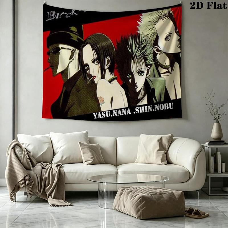 nana Wall Tapestry Aesthetic Wall Hanging Printed Fabric Blanket Decorative Tapestries for Bedroom Living Room Home Decor