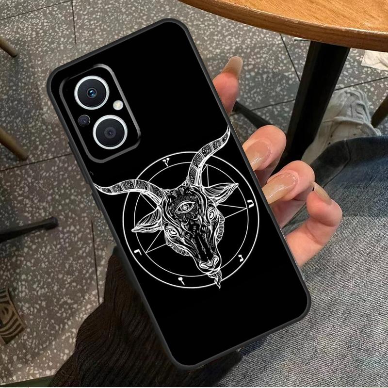 Witchcraft Occult Pentagram For OPPO Reno 14F 13F 12F 11F 10 11 12 13 14 Pro 7 8 Lite 8T OPPO Find X5 X6 X8 X9 Pro Case